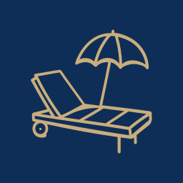 Sun loungers and umbrellas are available at the pools for guests